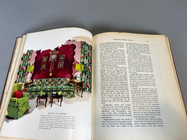 Image for (3) Vintage Design/Furniture Themed Coffee Table Books