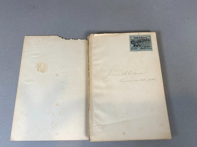 Image for (2) Antique Books, Including 