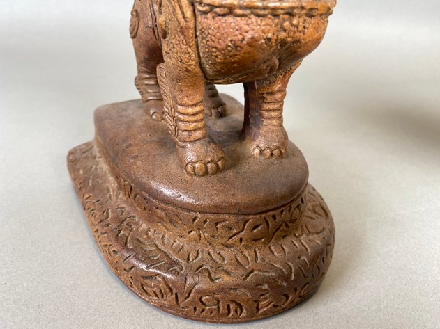 Image for 1970s Jaru California Pair of Foo Dog Bookends