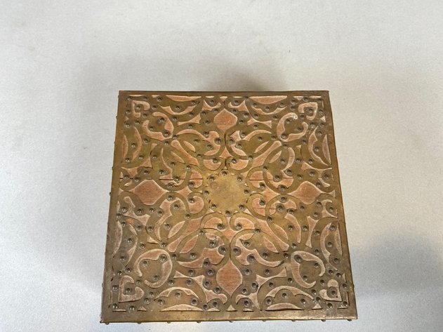Image for (4) Vintage Wooden and Resin Decorative Boxes