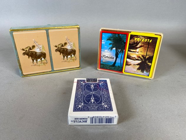Image for Vintage Gaming Lot Including Trivial Pursuit, Boggle, Tournament Rumikub, Folding Cribbage Board and Playing Cards