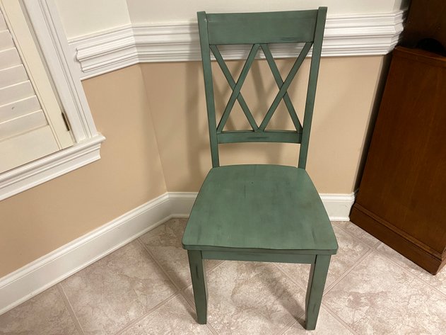 Image for Round Black Top Claw Foot Table/Chairs