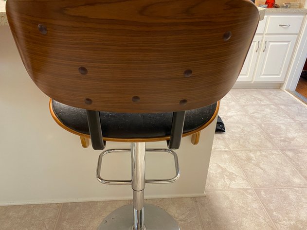Image for MCM Adjustable Height Chrome Barstools