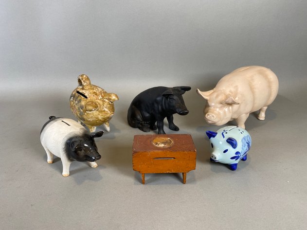 Image for Assortment of Piggy Banks