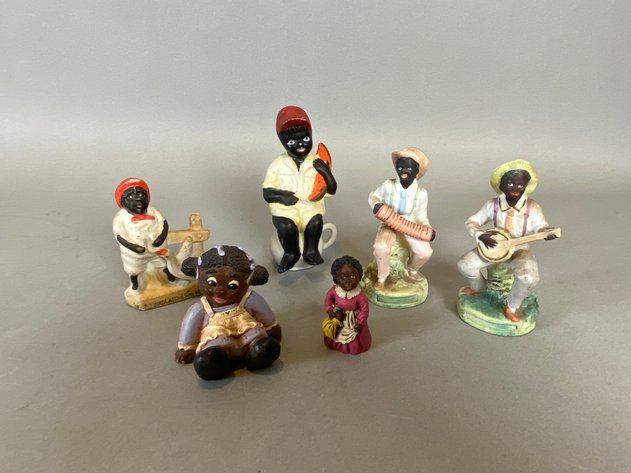 Image for Collection of Black Americana Figurines