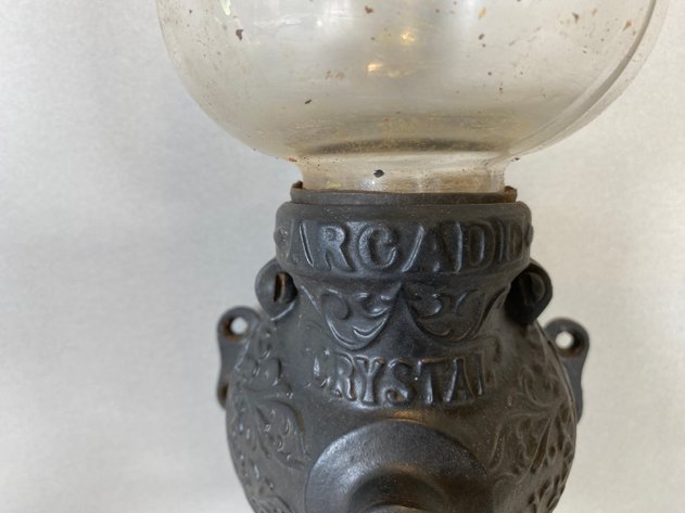 Image for Antique Arcade Crystal Wall-Mounted Coffee Grinder