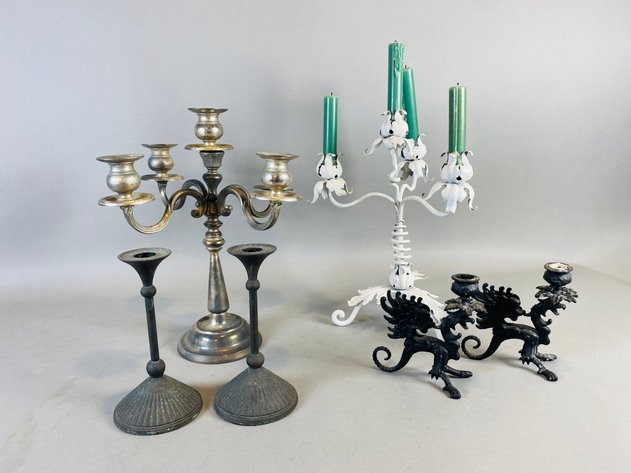 Image for Collection of Candle Holders