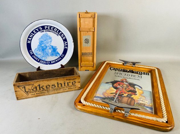 Image for Collection of Vintage Advertisements for Spirits/Cheese