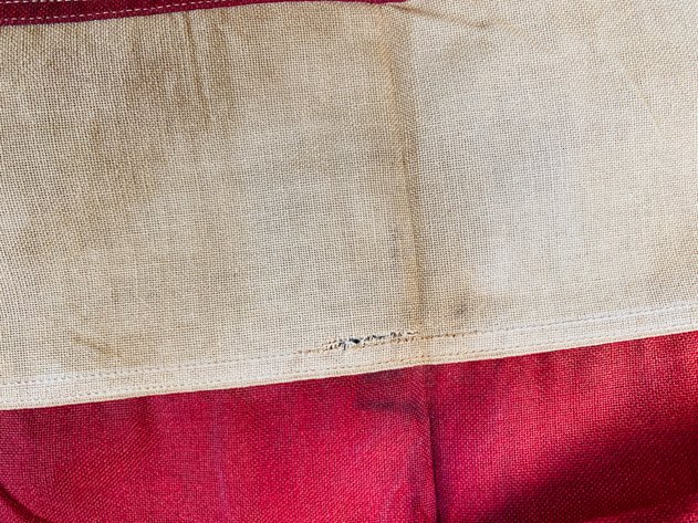 Image for Vintage 50 Star United States American Made Cotton Bunting Flag Made in the USA