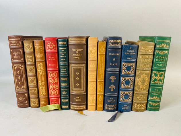 Image for Collection of (12)Franklin Libraries Books, Various Authors, Genre Songs, Poems and Plays