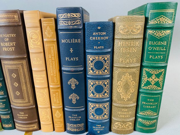 Image for Collection of (12)Franklin Libraries Books, Various Authors, Genre Songs, Poems and Plays