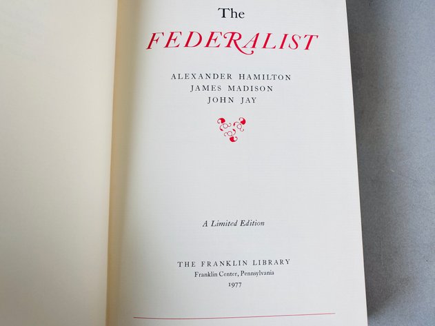 Image for Collection of (8) Franklin Libraries Books, Political and Phycological Writings