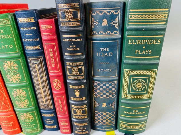 Image for Collection of (9) Franklin Libraries Books, Various Authors, Classics and Novels