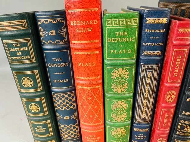 Image for Collection of (9) Franklin Libraries Books, Various Authors, Classics and Novels