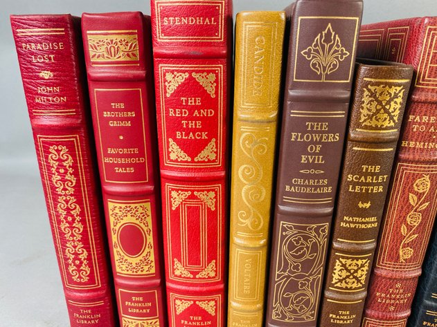 Image for Collection of (12) Franklin Libraries Books, Various Authors, Classics and Novels