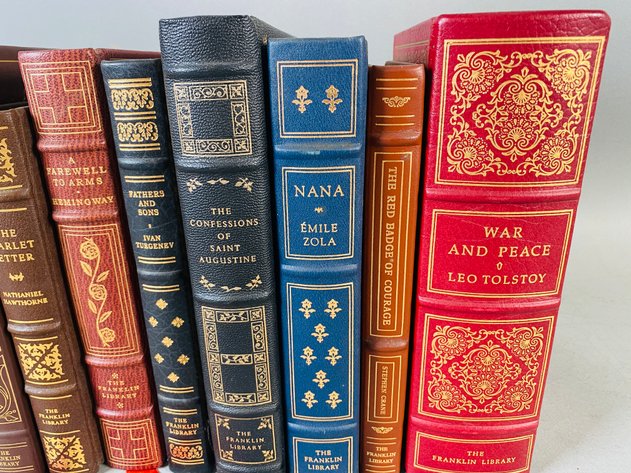 Image for Collection of (12) Franklin Libraries Books, Various Authors, Classics and Novels