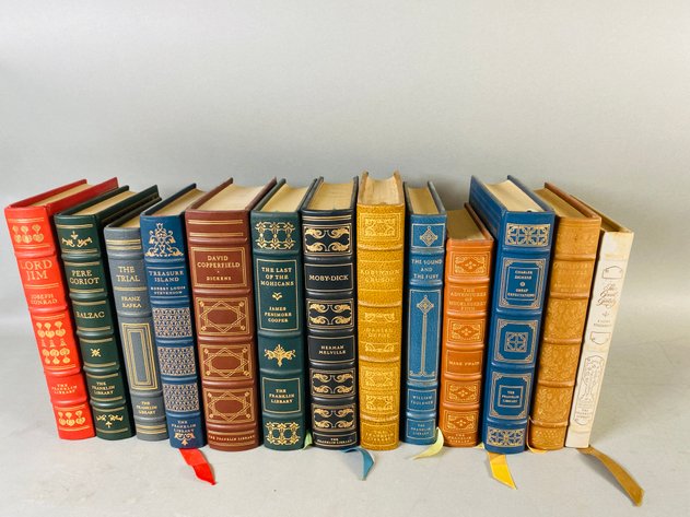 Image for Collection of (13) Franklin Libraries Books, Various Authors, Classics and Novels