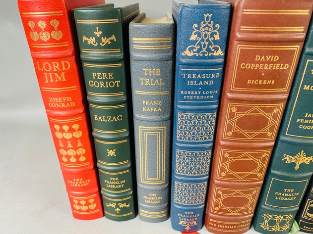 Image for Collection of (13) Franklin Libraries Books, Various Authors, Classics and Novels