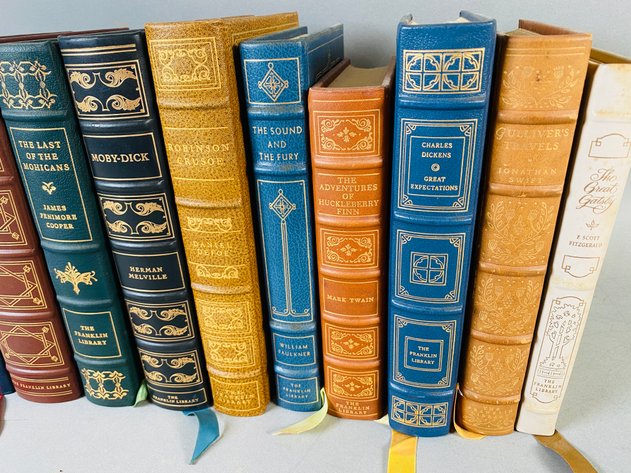 Image for Collection of (13) Franklin Libraries Books, Various Authors, Classics and Novels