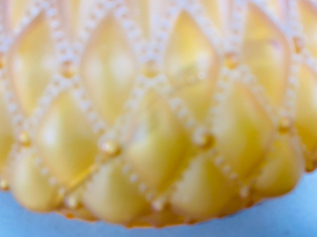 Image for (4) Vintage Glass and Metal Oil Lamps with Amberina Glass Hobnail Shades