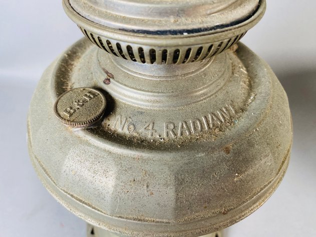 Image for Assortment of Vintage Oil Lamps, Glass Shades and Oil Wall Sconces