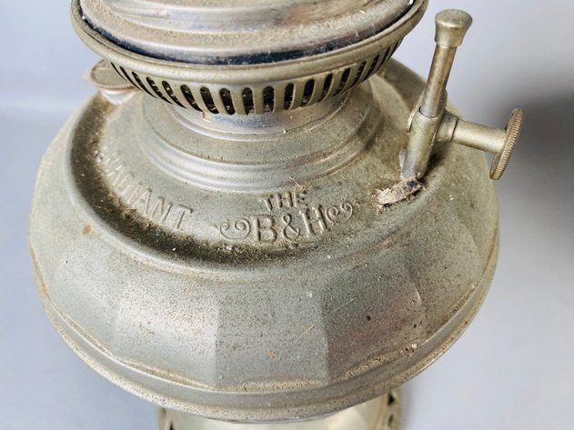Image for Assortment of Vintage Oil Lamps, Glass Shades and Oil Wall Sconces