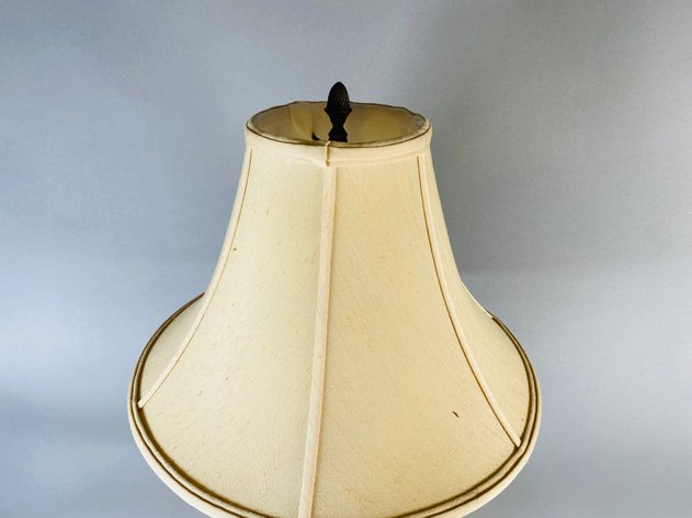 Image for Wildwood Table Lamp with Cast Brass Palm Frond Detail