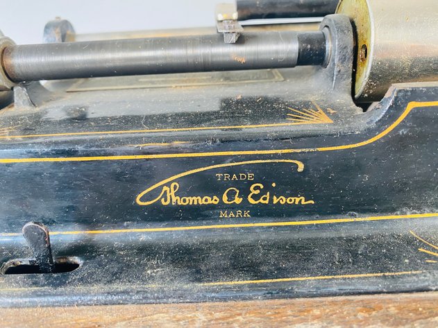 Image for Edison Home Phonograph with Bentwood Carry Case