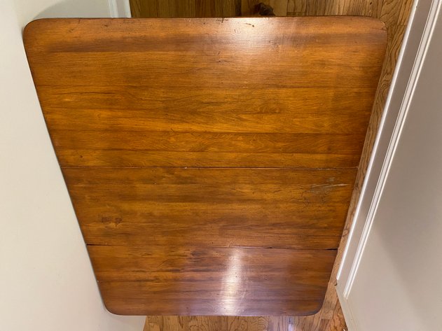 Image for American Early 20th Century Walnut Drop Leaf Gateleg Table Dining Table