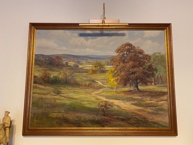 Image for Original Oil on Canvas, Signed by Artist Jefferson