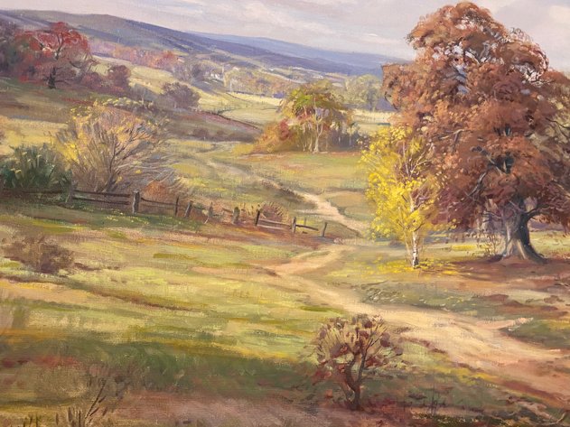 Image for Original Oil on Canvas, Signed by Artist Jefferson