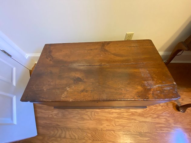 Image for Antique Pine Storage Chest / Trunk