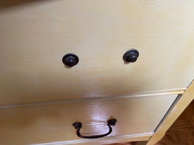 Image for Vintage French Provencial (4) Drawer Dresser