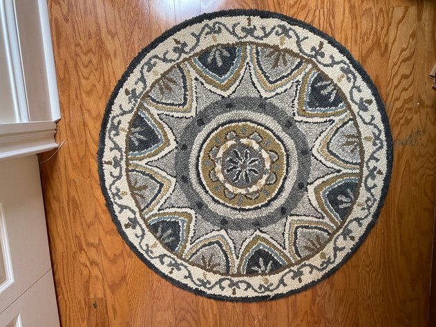 Image for Virgin Wool Round Area Rug
