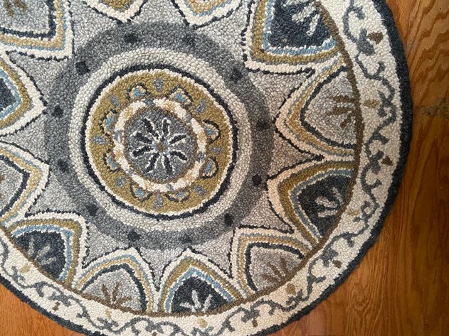 Image for Virgin Wool Round Area Rug