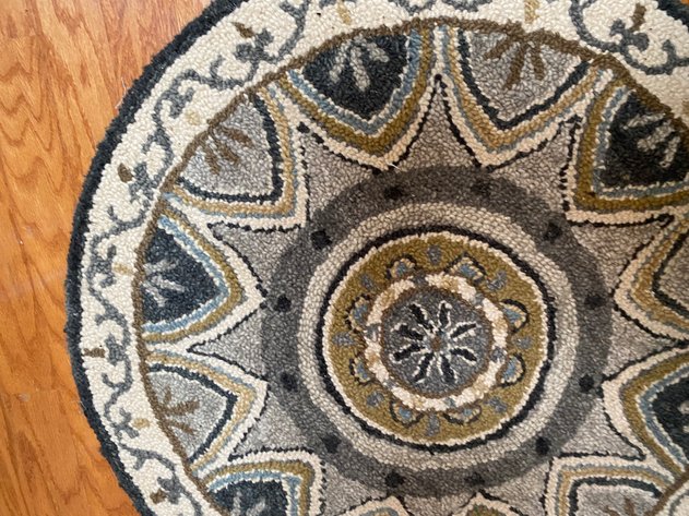 Image for Virgin Wool Round Area Rug