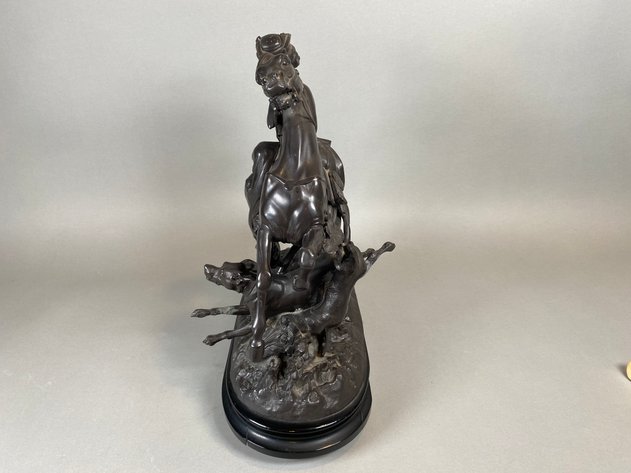 Image for Vintage Bronze Style Sculpture 