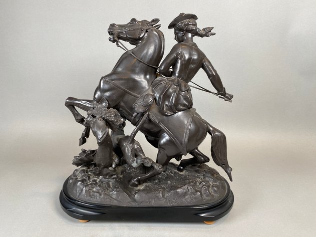 Image for Vintage Bronze Style Sculpture 