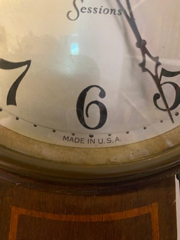 Image for Antique Sessions Clock