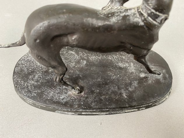 Image for Bronze Whippet Sculpture