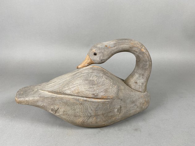 Image for Wooden Vintage Duck