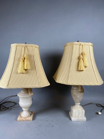 Image for Coordinating Marble Base Lamps