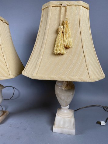 Image for Coordinating Marble Base Lamps