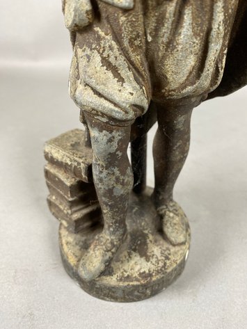 Image for Antique Spelter Sculpture/Candle Holder