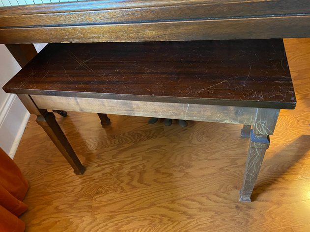 Image for CC Harvey Company Antique Piano