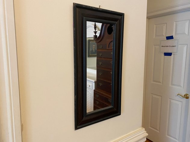 Image for Wooden Accent Mirror