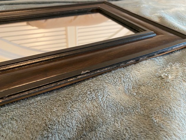 Image for Wooden Accent Mirror