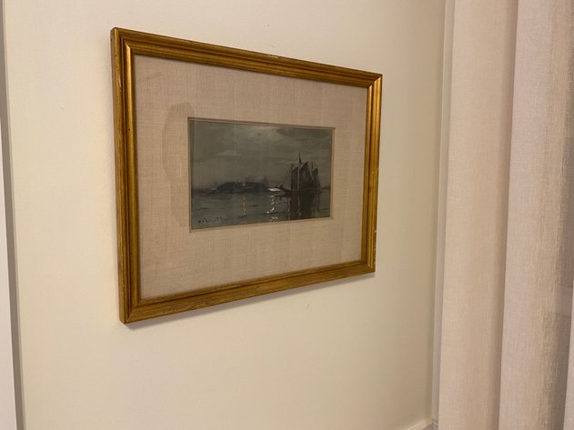 Image for Framed and Signed Original Art by W.S. Barrett