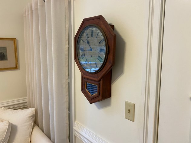Image for Antique Possible Seth Thomas School House Wall Clock