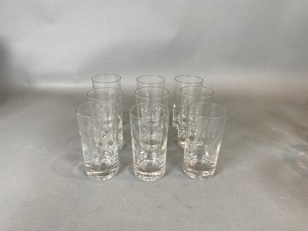 Image for (24) Assortment of Glassware Including Glasses, Vases, Decanters, Candlesticks and More!